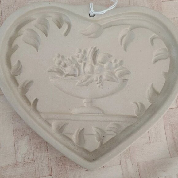 Lot of 2 pampered chef Cookie Molds HEART OF PLENTY 95 Come to the table 99 c3 - Picture 1 of 4